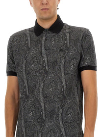 Etro Men's Polo Shirt Black