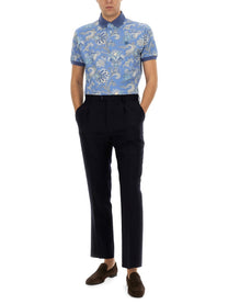 Etro Men's Polo Shirt Blue