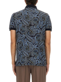 Etro Men's Polo Shirt Blue