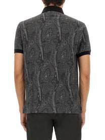 Etro Men's Polo Shirt Black