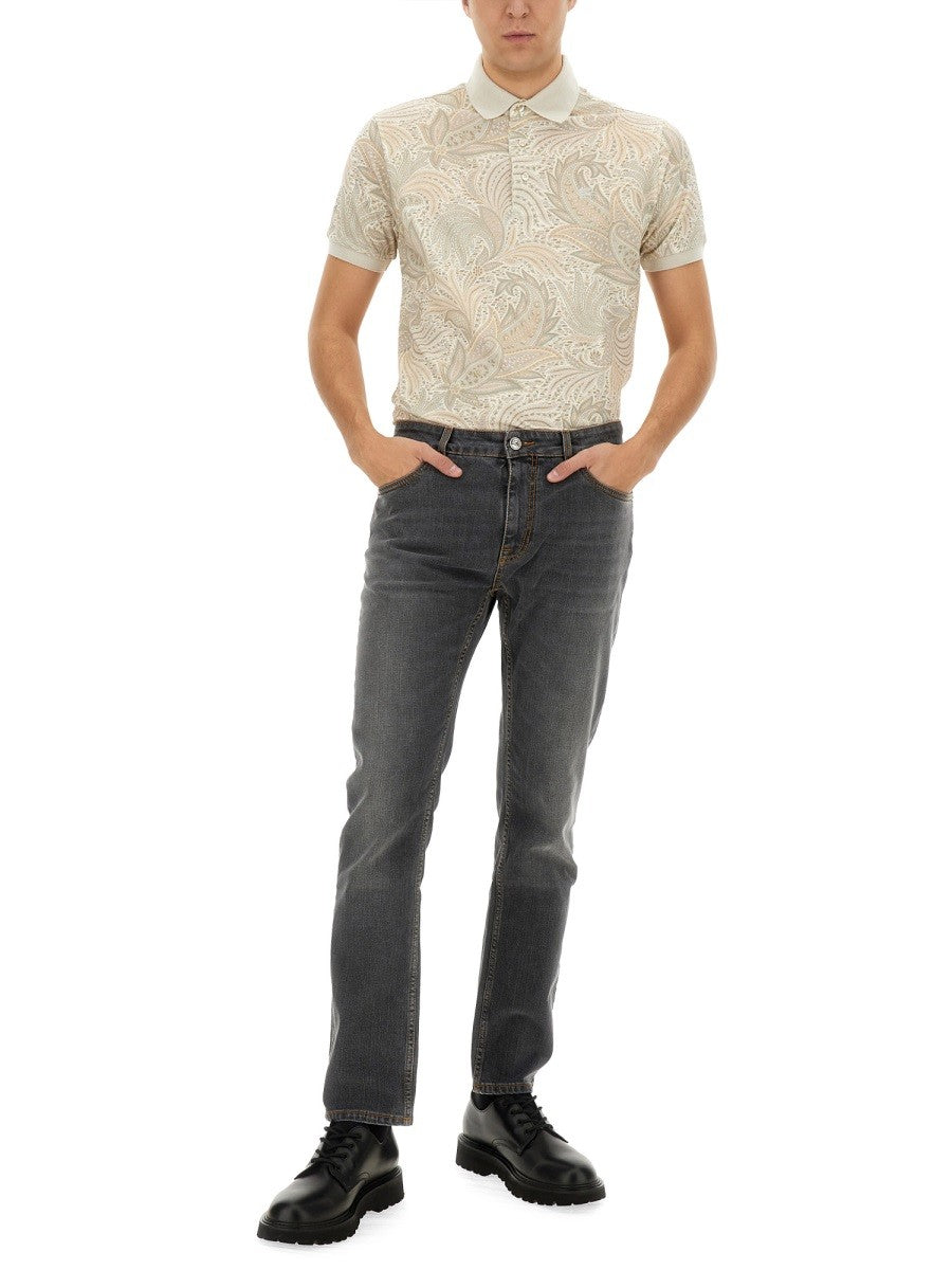 Etro Men's Polo Shirt White