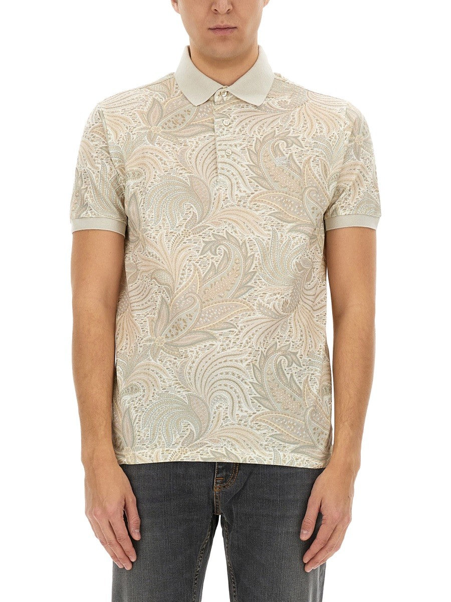 Etro Men's Polo Shirt White