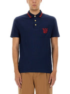 Valentino Men's Polo Shirt Blue