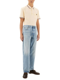 Valentino Men's Polo Shirt Beige