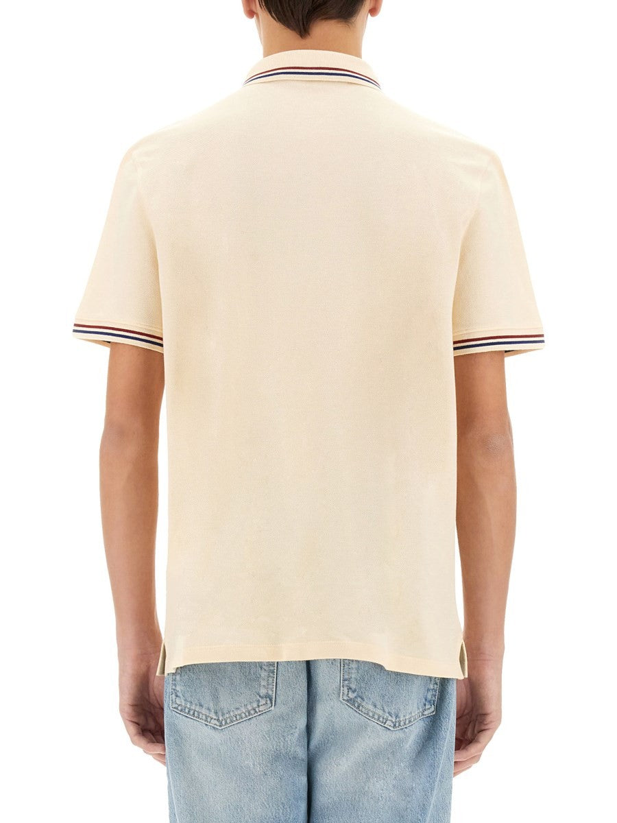 Valentino Men's Polo Shirt Beige