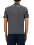Gucci Men's Polo Shirt Blue, view 3