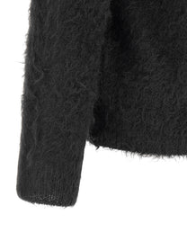 AURALEE Polo Super Kid Mohair Black