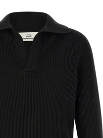Riviera Project Polo Sweater Black