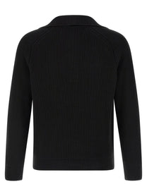 Riviera Project Polo Sweater Black