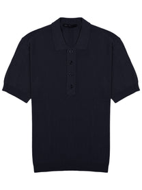Low Brand Men's Polo Techno in Viscosa Blue