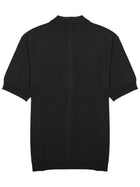 Low Brand Men's Polo Techno in Viscosa Black, view 2