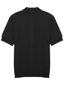 Low Brand Men's Polo Techno in Viscosa Black, view 2