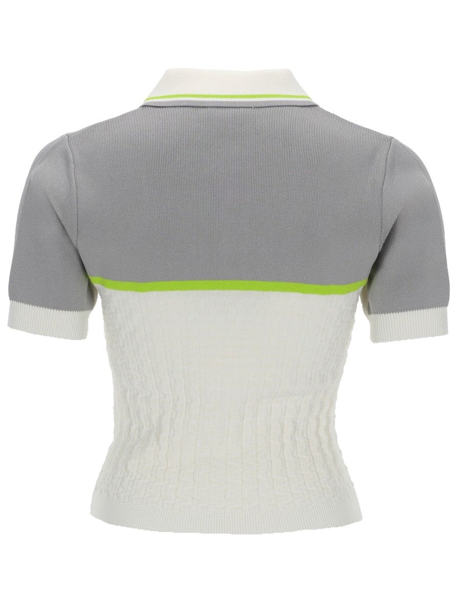 Casablanca Women's Polo Tennis White, view 2