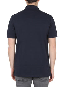 HUGO BOSS Men's Polo Con Patch Blue