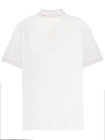 HUGO BOSS Men's Polo Con Patch White