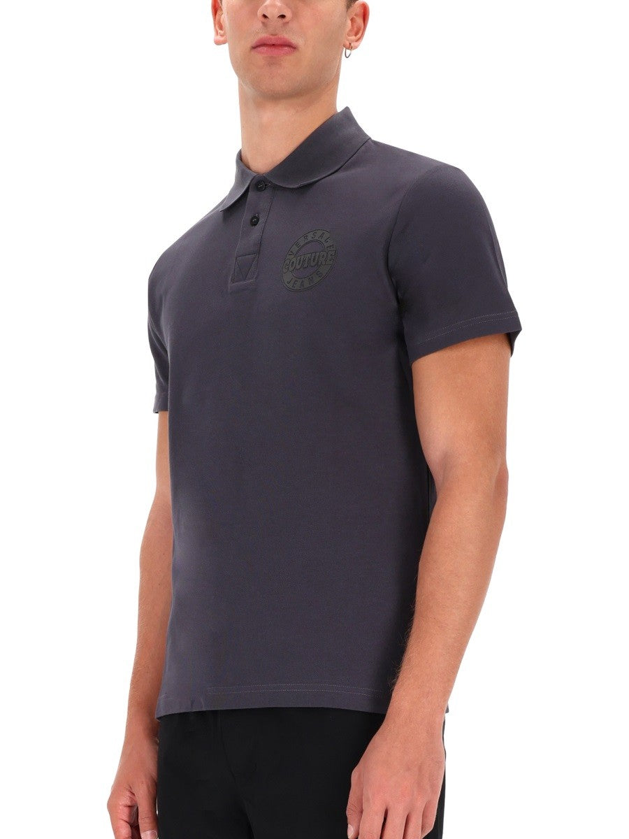 Versace Jeans Couture Men's Polo Grey