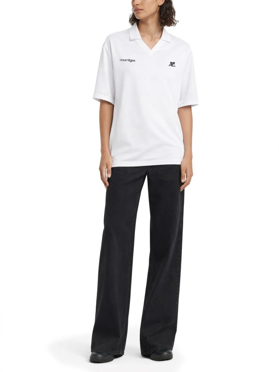 courrèges Women's Polo White