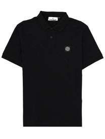 Stone Island Men's Polo Black