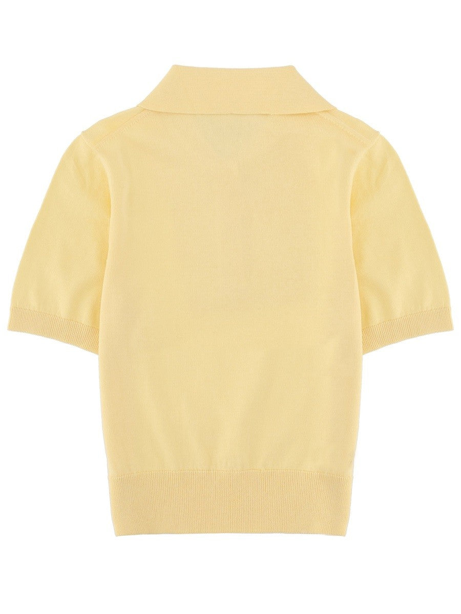 A.P.C Women's Polo Yellow, view 2