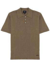 A.P.C Men's Polo Green