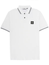 Stone Island Men's Polo White