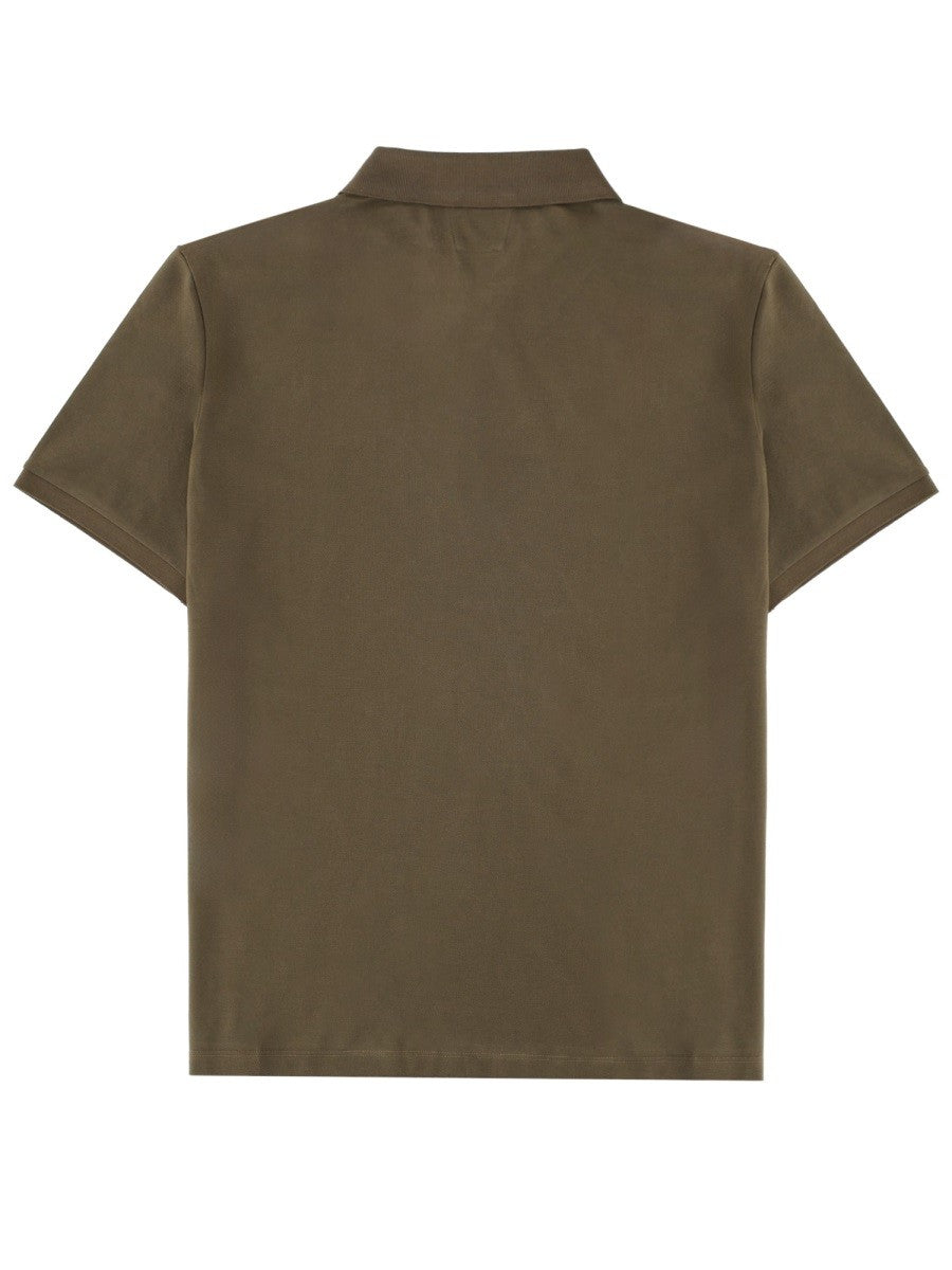 C.P. Company Men's Polo Green