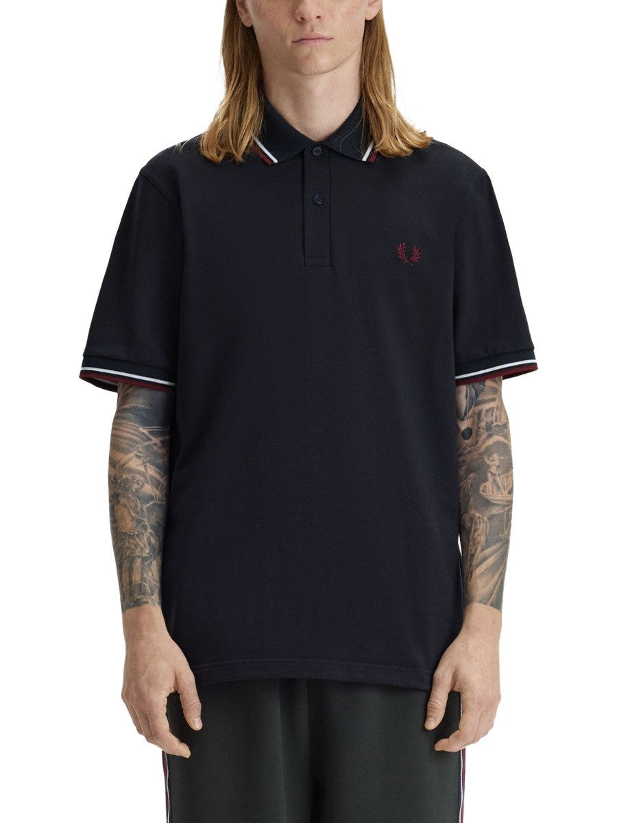 Fred Perry Men's Polo Blue