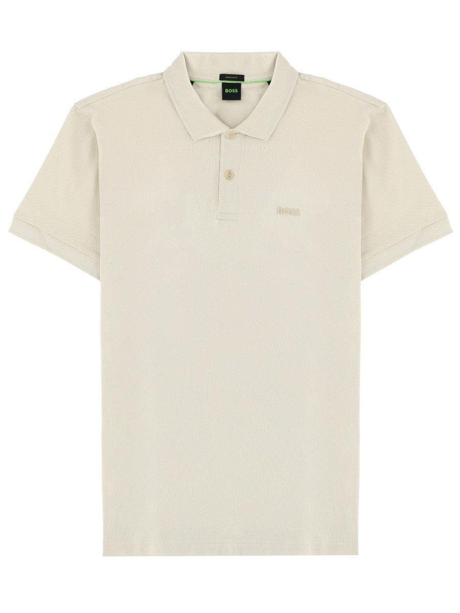 BOSS Men's Polo Beige