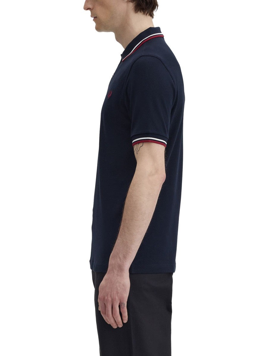 Fred Perry Men's Polo Blue