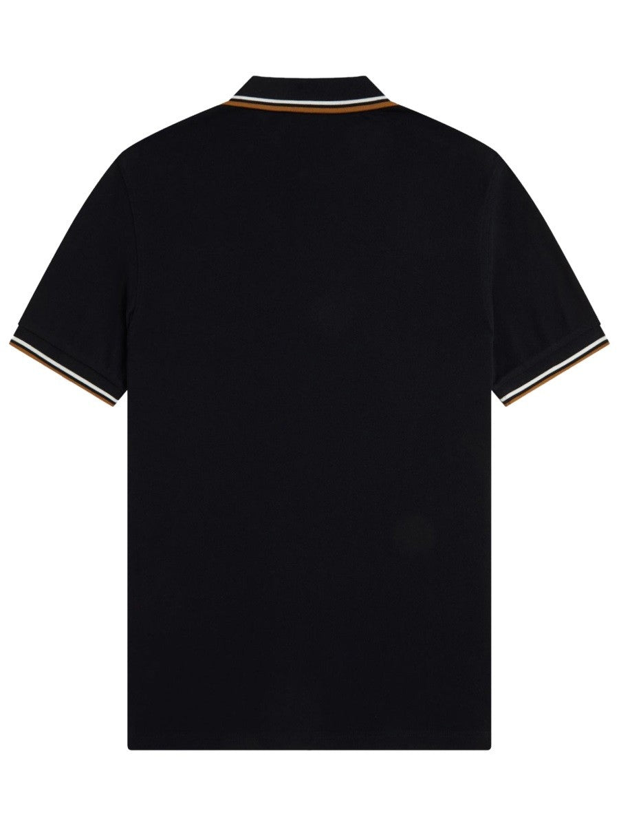 Fred Perry Men's Polo Black, view 3
