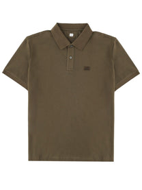 C.P. Company Men's Polo Green