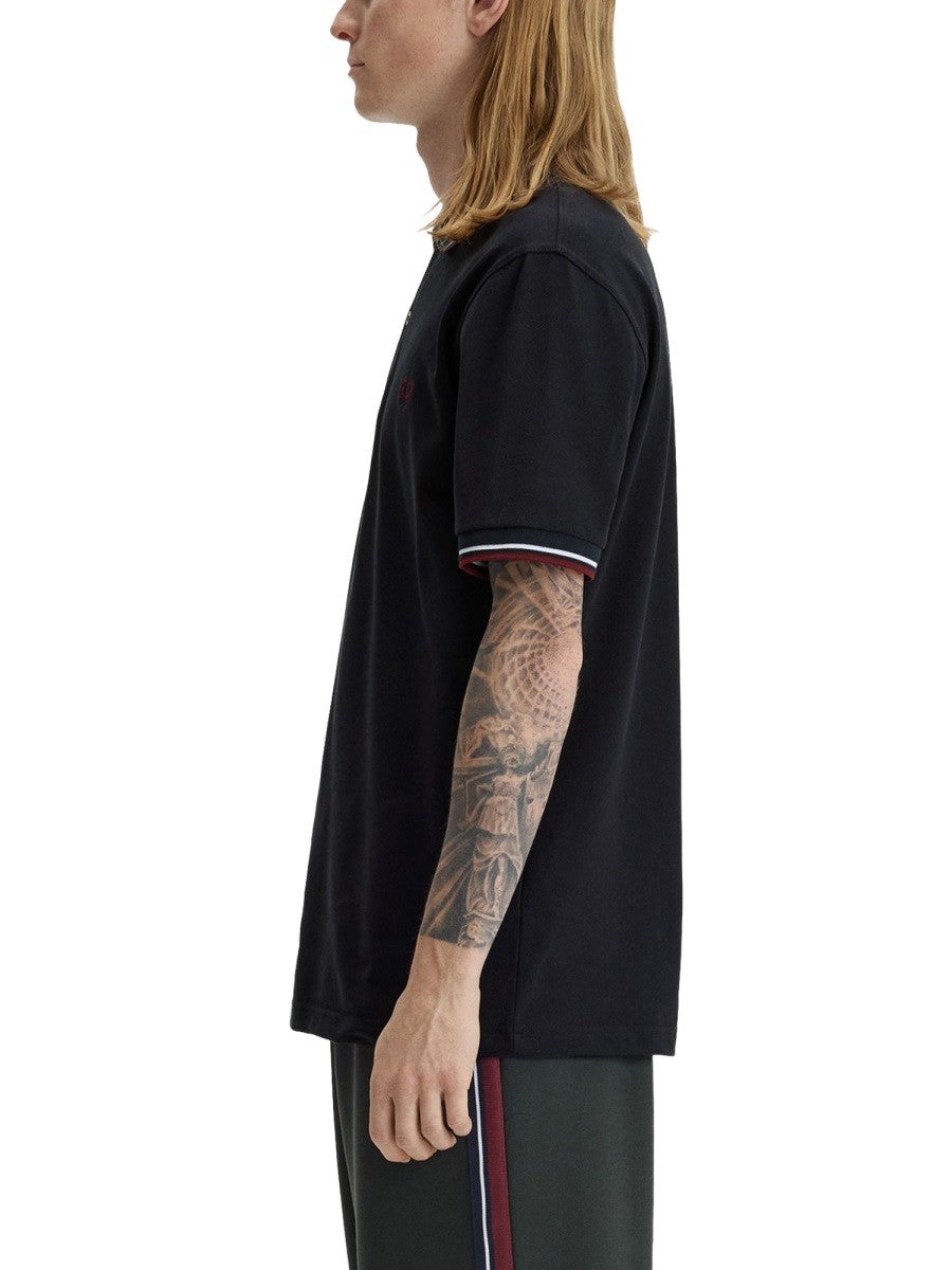Fred Perry Men's Polo Blue