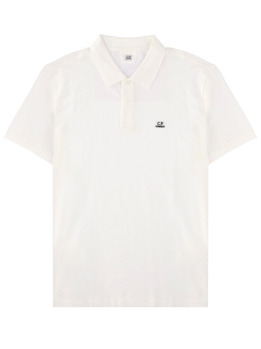 C.P. Company Men's Polo White