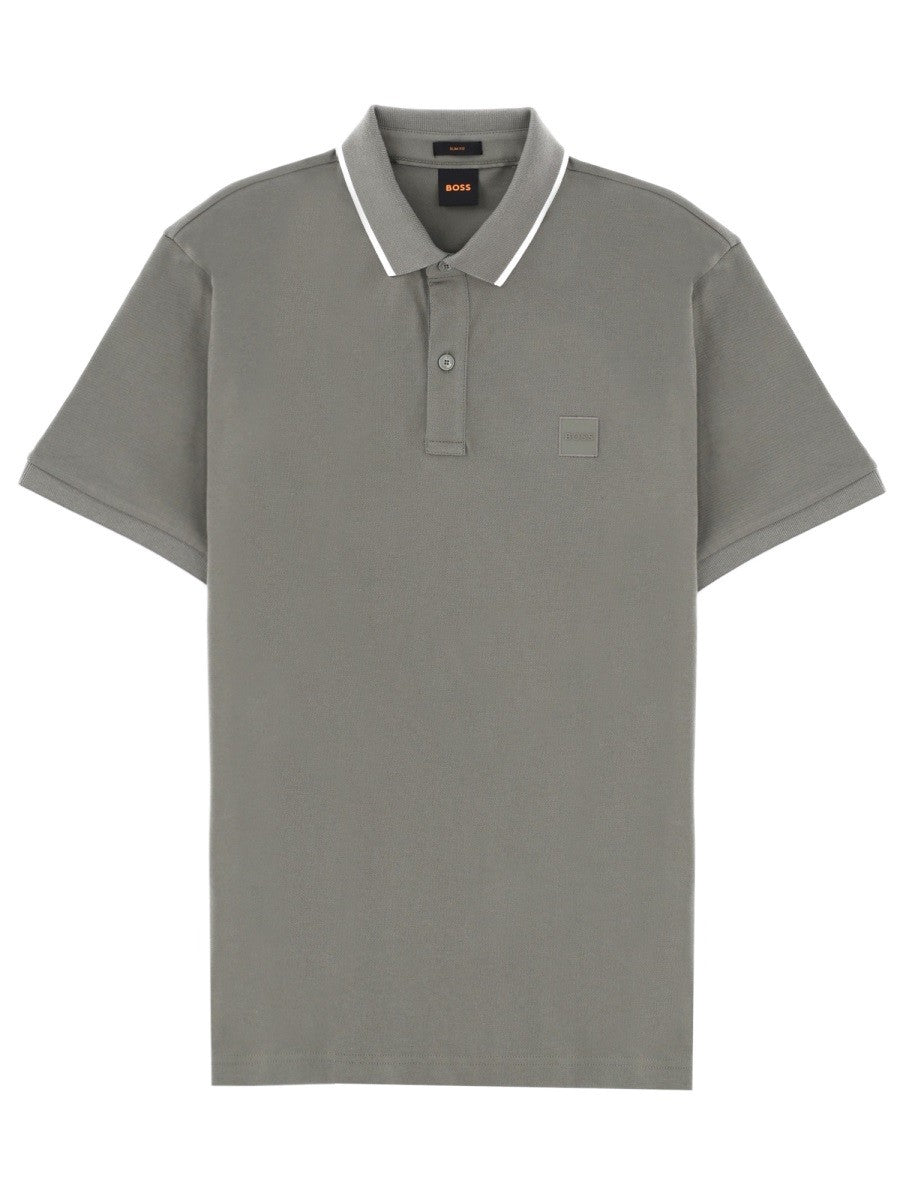 Boss Men's Polo Grey