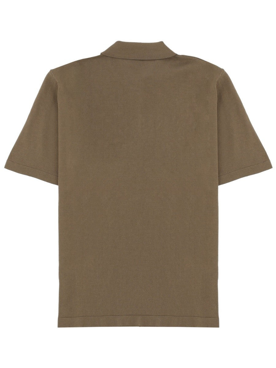 A.P.C Men's Polo Green