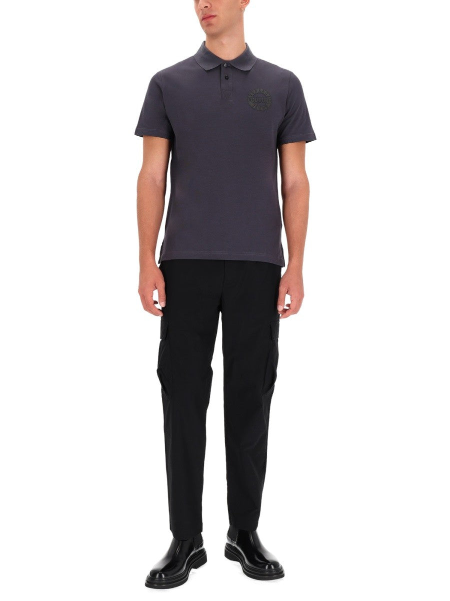 Versace Jeans Couture Men's Polo Grey