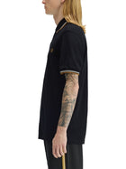 Fred Perry Men's Polo Black, view 5