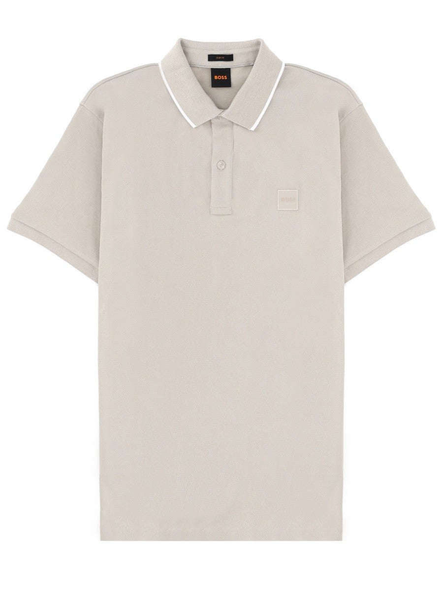 Boss Men's Polo Beige