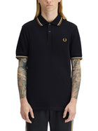Fred Perry Men's Polo Black, view 4