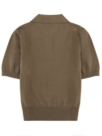 A.P.C Women's Polo Brown