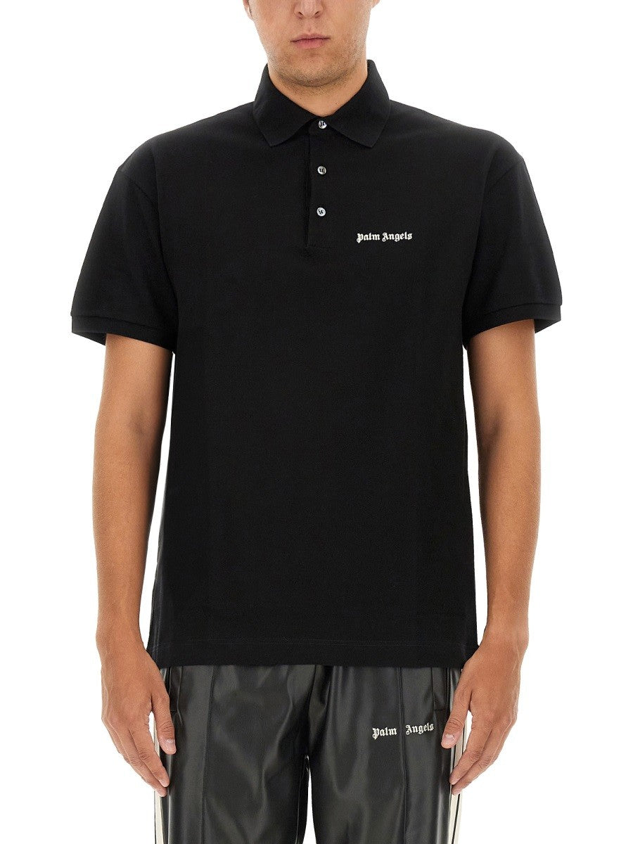 Palm Angels Men's Polo Black