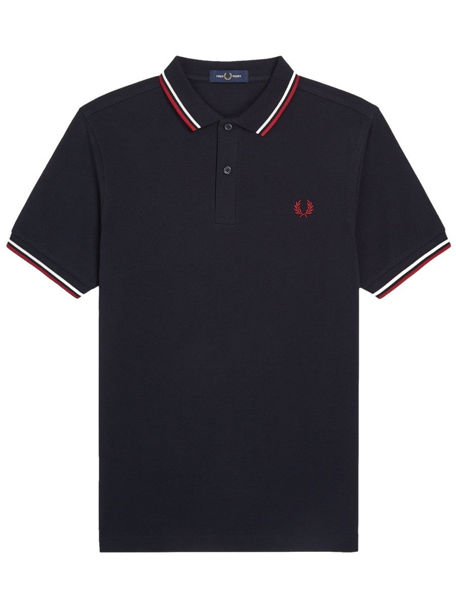 Fred Perry Men's Polo Blue