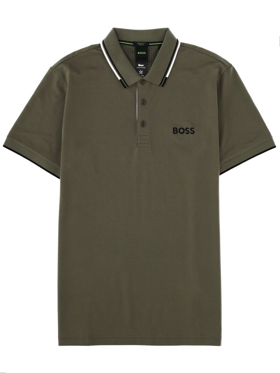 Boss Men's Polo Beige