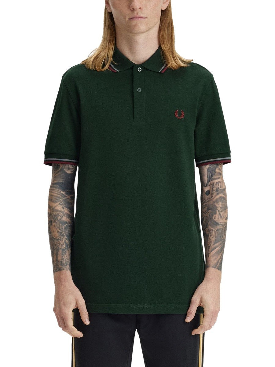 Fred Perry Men's Polo Green