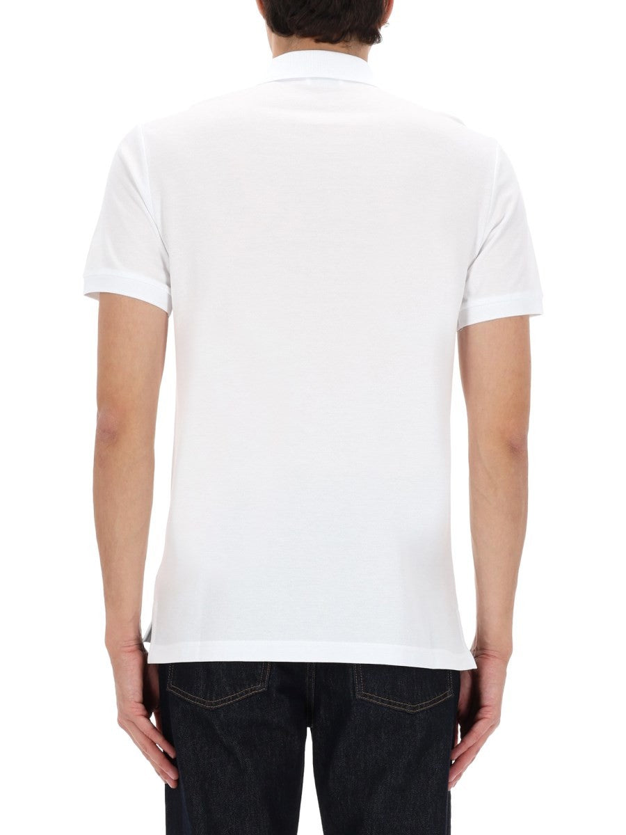 Moschino Men's Polo White, view 5
