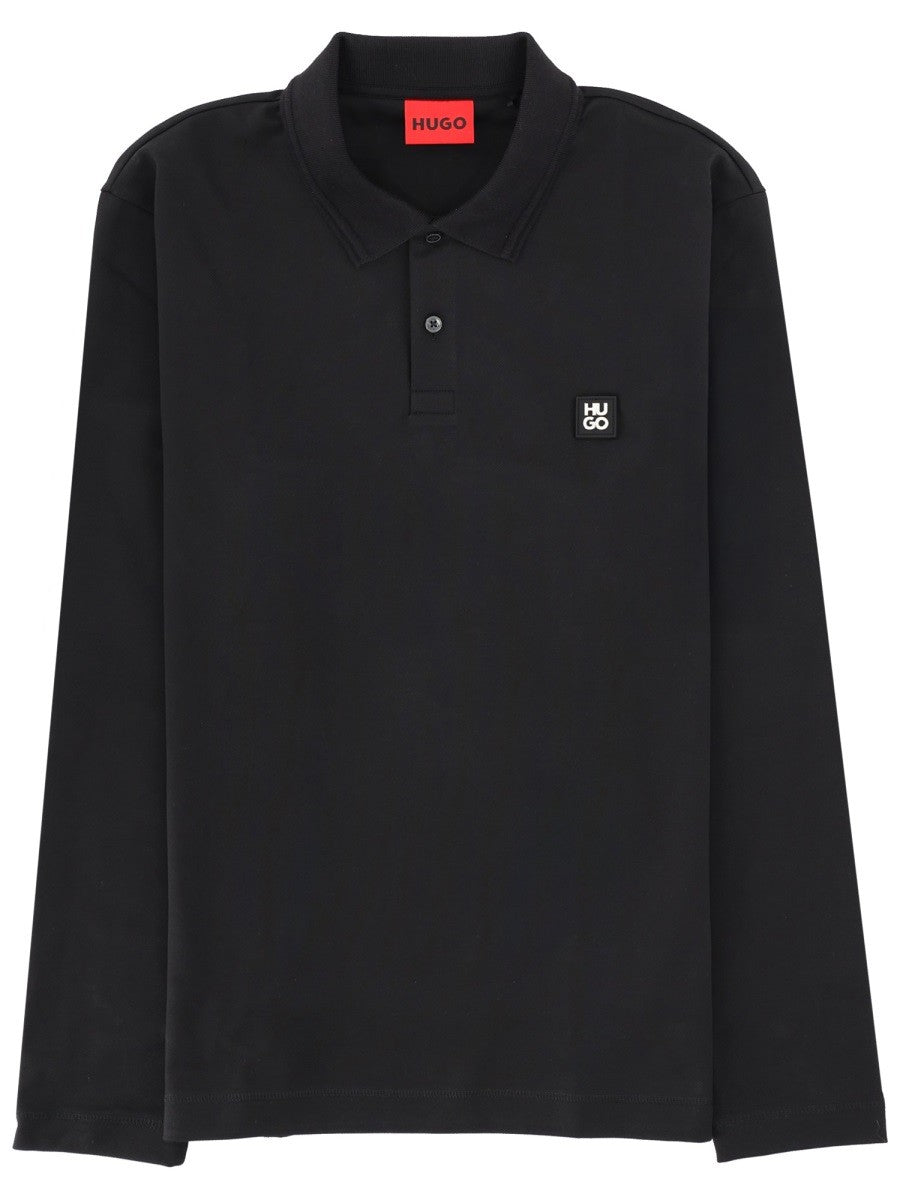 Hugo Men's Polo Black Hugo