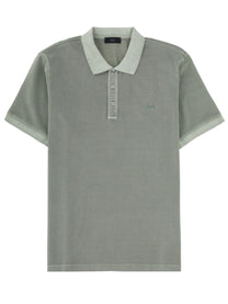 Fay Men's Polo Green Fay