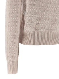 Fendi Pon Pon Sweater Blue