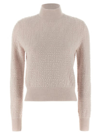 Fendi Pon Pon Sweater Blue