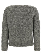 ISABEL MARANT Ponara Sweater Grey, view 2